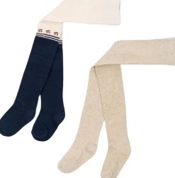 2 PACK CHERRY LUREX TIGHTS