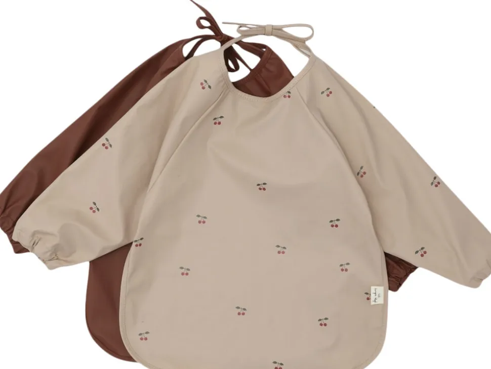 2 PACK DINNER BIB LONG SLEEVE