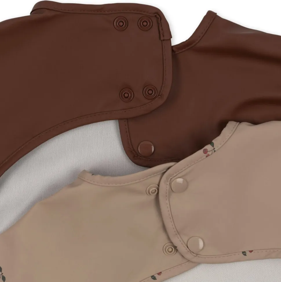 2 PACK DINNER BIB LONG SLEEVE