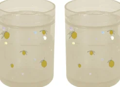 2 PACK GLITTER CUPS