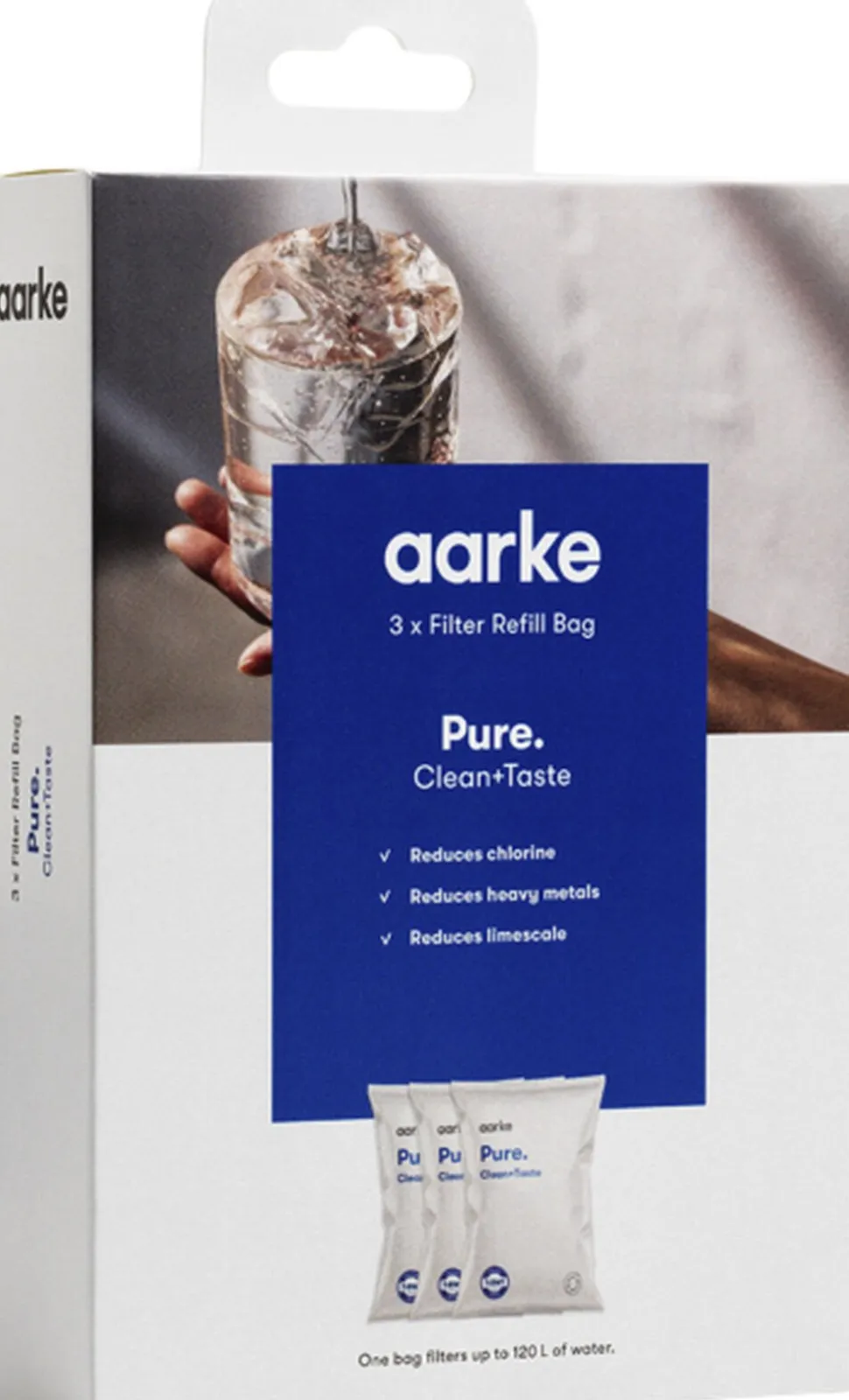 3 pack Pure Filter granulate - re