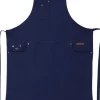 5 Pocket Comfort Fit Apron Dark Blue