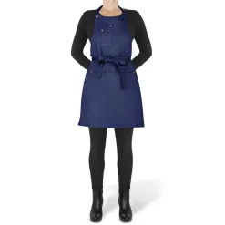 5 Pocket Slim Fit Apron Dark Blue
