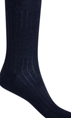 100% ribbed wool socks