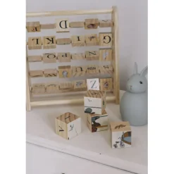 ABC WOODEN BLOCK FRAME