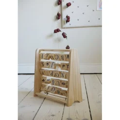 ABC WOODEN BLOCK FRAME