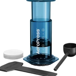 Aeropress Clear Colors Blue Coffee Press
