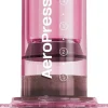 Aeropress Clear Colors Pink Coffee Press