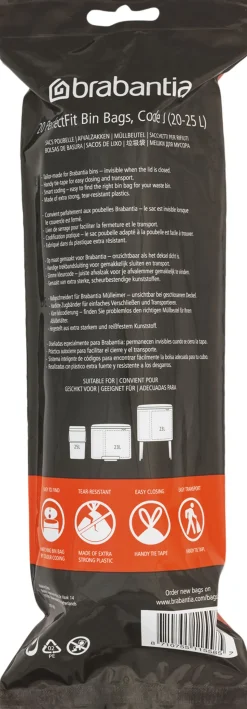 Affaldspose J 20 - 25 Ltr 20 stk