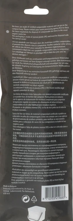 Affaldspose S. 6 ltr. Bio