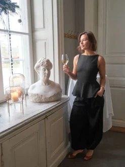 Agape Structure Tie Top