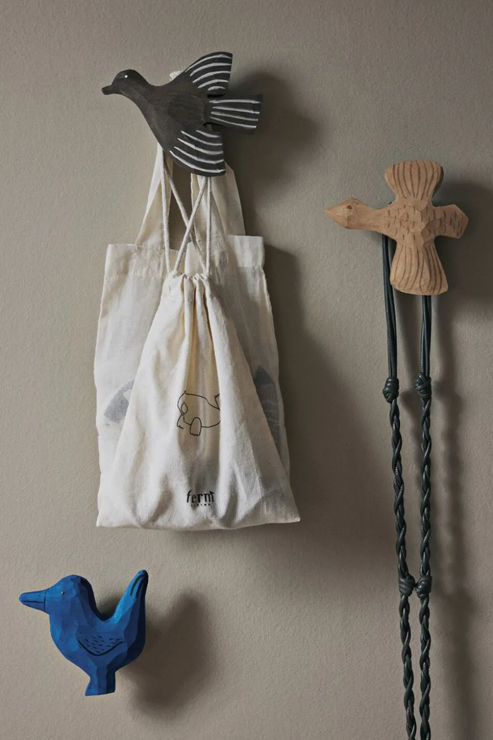 Anton Bird Hook - Blue