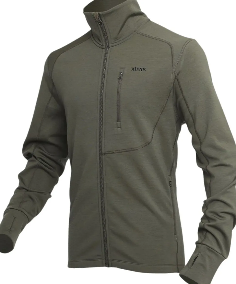 Asivik Adventure Mid uldfleece, herre