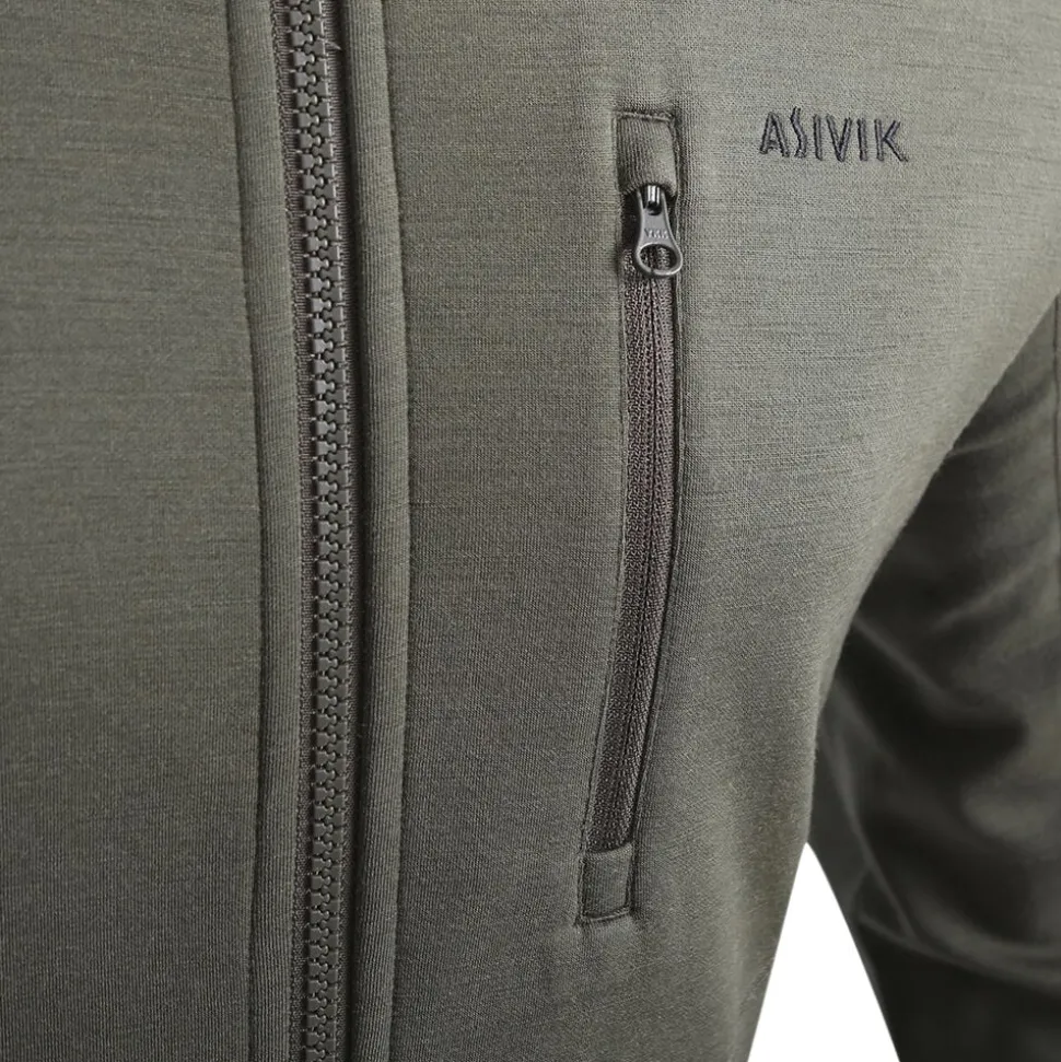 Asivik Adventure Mid uldfleece, herre