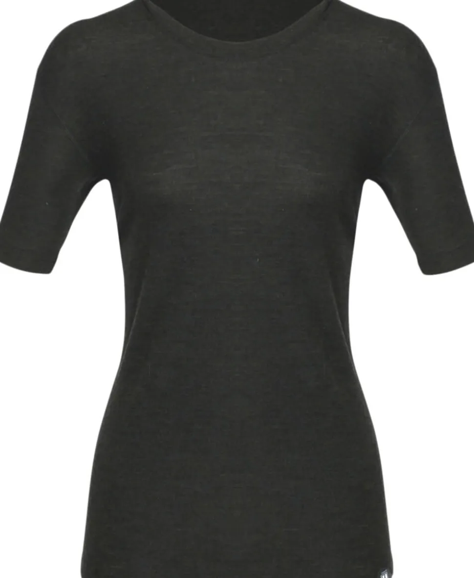 ASIVIK W Wool T-shirt, Pine