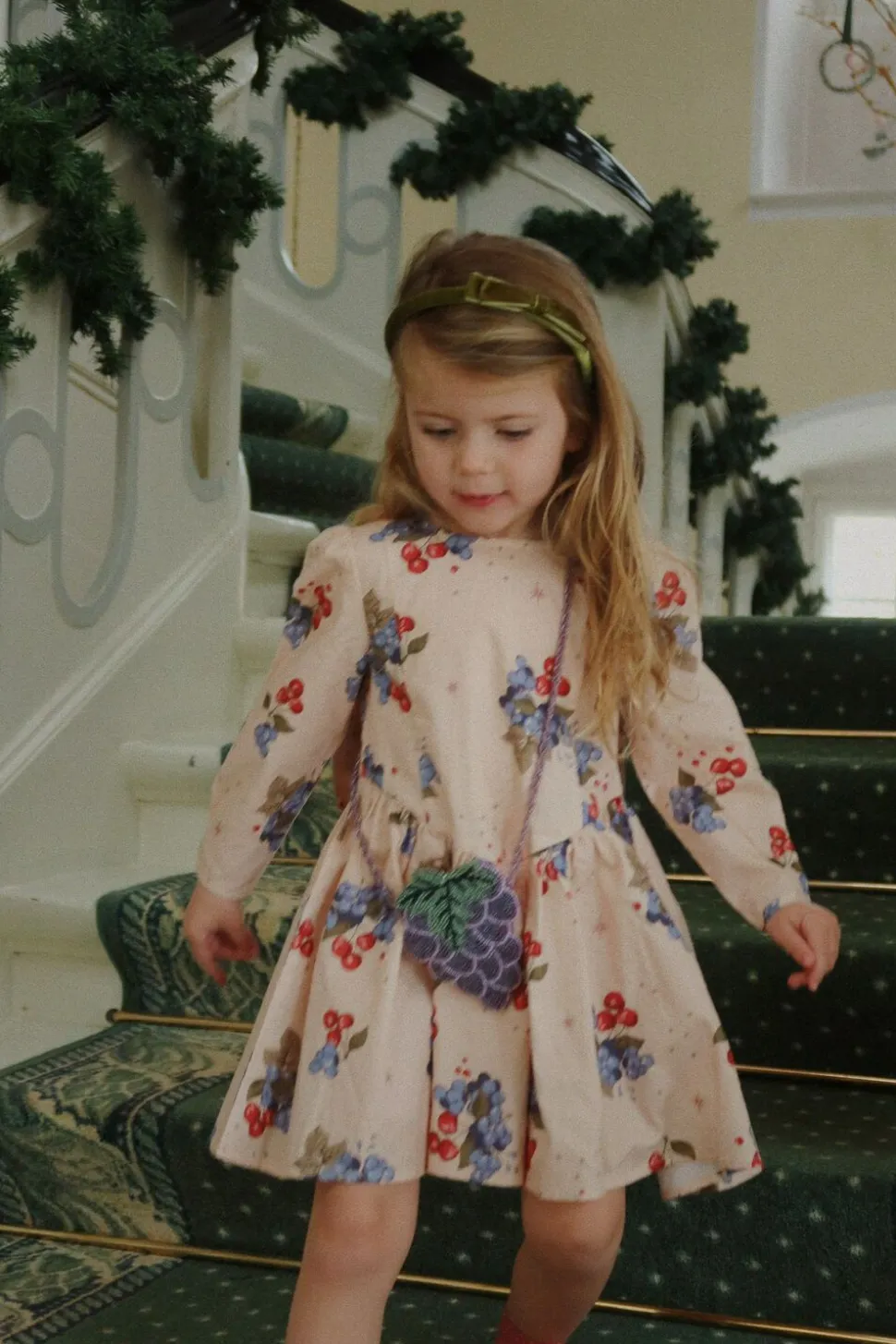 AVI LS BOW DRESS GOTS