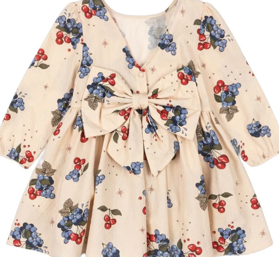 AVI LS BOW DRESS GOTS