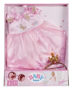 Baby Born Deluxe 43 cm princesse tøj