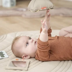 Baby kontrastkortholder Deer friends Sand