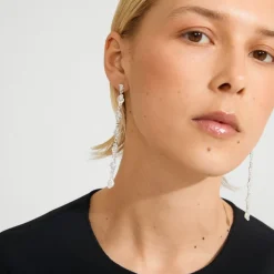 BASIL øreringe sølvbelagt