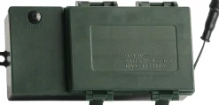 Battery box, plain, Dark green