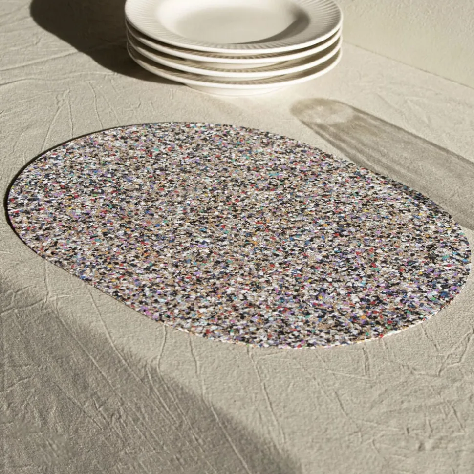 Beach Clean Oval Dækkeserviet Sæt