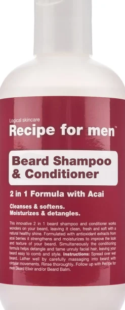 Beard Shampoo & Conditioner 250 ml.