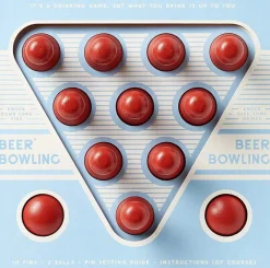 Beer Bowling Drinking Game Set