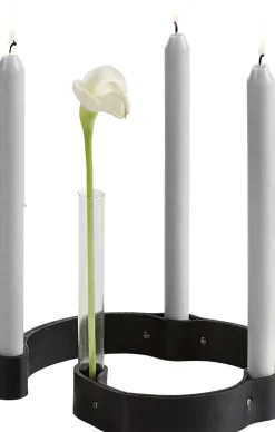 Belt 4 candles, Black