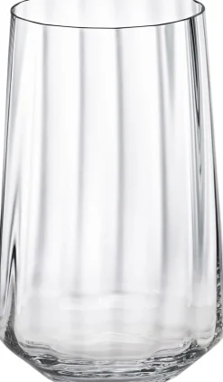 BERNADOTTE TALL TUMBLER GLASS CRYSTAL 38 CL, 6 PCS