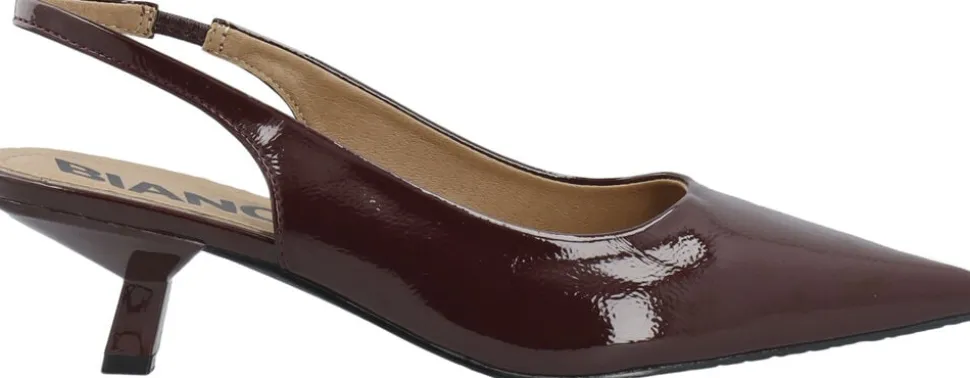 BIAKRISTIN Kitten Heel Slingback Patent