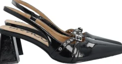 BIAMARALYN Buckle Slingback Faux Leather