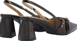 BIAMARALYN Buckle Slingback Faux Leather