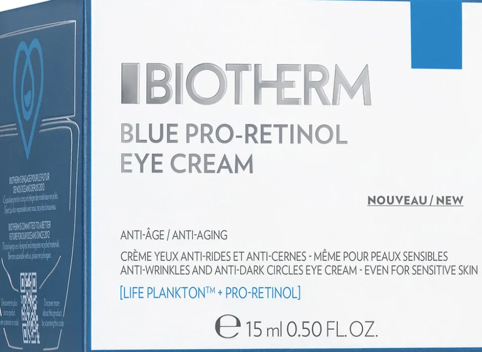 Biotherm Blue Pro-Retinol Moisturizing Eye Cream 15ml