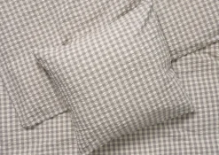 Bæk&Bølge Sengetøj grå/birk 140x220 cm DK