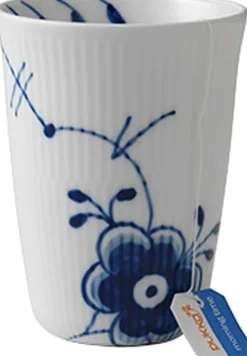 Blå Mega Riflet 39 cl. termokop