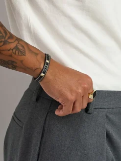 Black Onyx Stud Bracelet