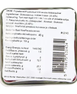 Blåbærstøv UDGÅR