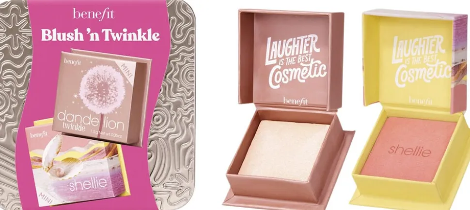 Blush 'n Twinkle - Mini blush & highlighter Duo