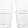 Boya Tall Glasses - Set of 2 - Clear with bubbles