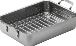 Bradepande m/rist 79NORD 40 x 25 x 10 cm Rustfrit stål