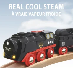 Brio batteridrevet damptog