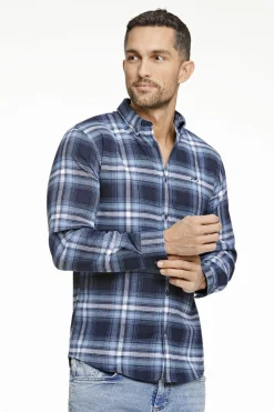 Brushed checked shirt L/S