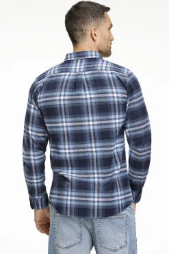 Brushed checked shirt L/S