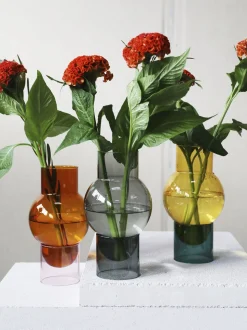 BUBBLE TUBE, LARGE, AMBER/ROSE, 90270A