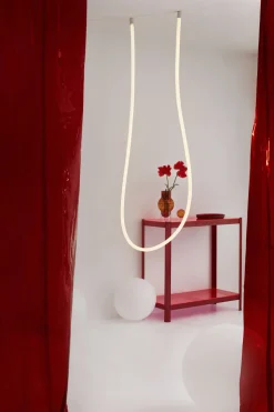 BUBBLE TUBE, LARGE, AMBER/ROSE, 90270A