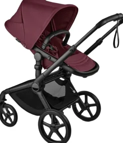 Bugaboo Fox 5 Renew complete BLACK/DARK CHERRY-DARK CHERRY
