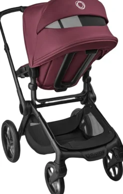 Bugaboo Fox 5 Renew complete BLACK/DARK CHERRY-DARK CHERRY