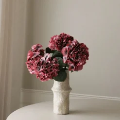 Burgundy Hydrangea Flower
