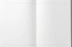 Business Notesbog med dagsplan og mødereferat, lys grå